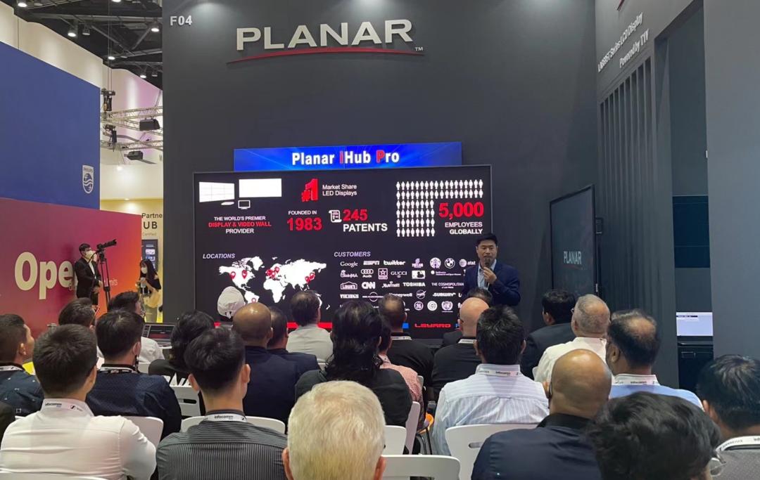 InfoComm Asia | 【爱体育】官网Planar全球首发第四代Micro LED智能一体机