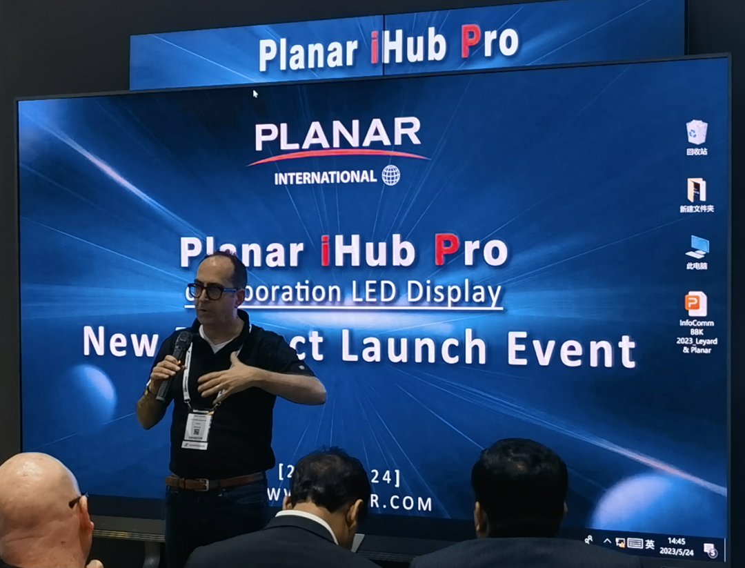 InfoComm Asia | 【爱体育】官网Planar全球首发第四代Micro LED智能一体机