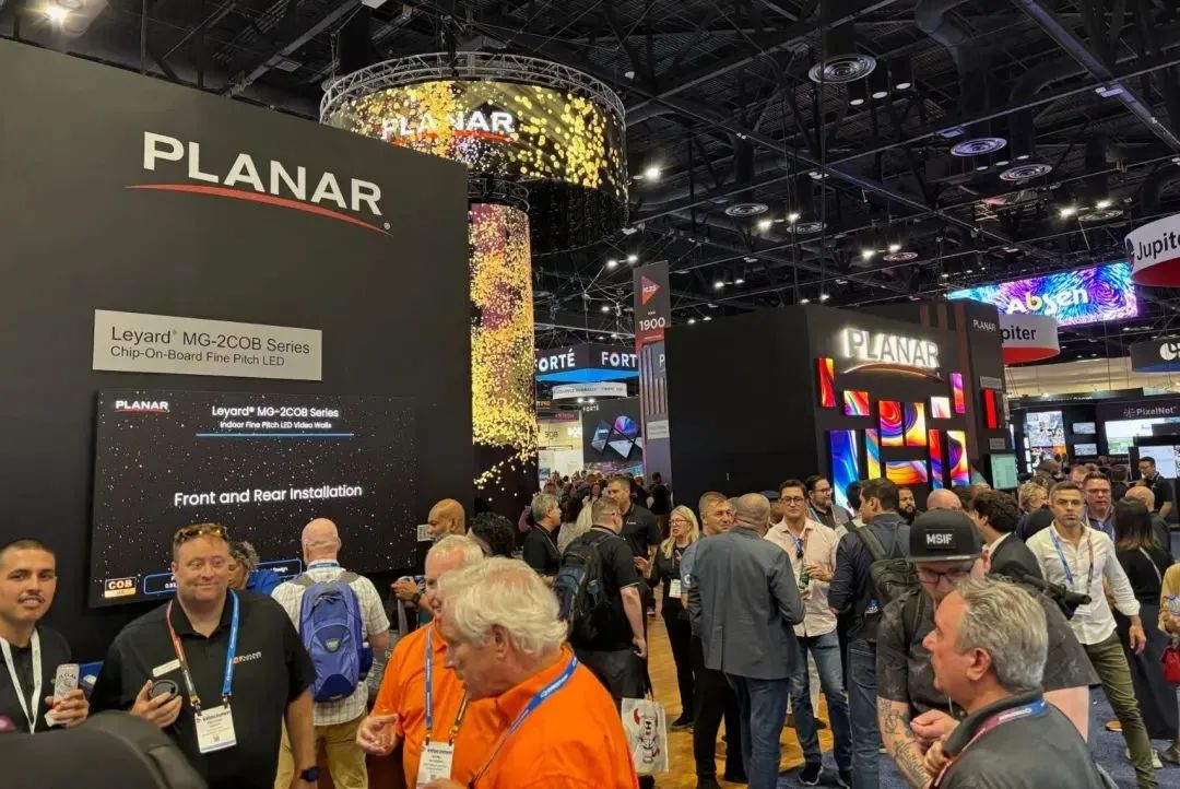 【爱体育】官网Planar震撼亮相美国InfoComm 2025，高端显示矩阵引领视听新纪元