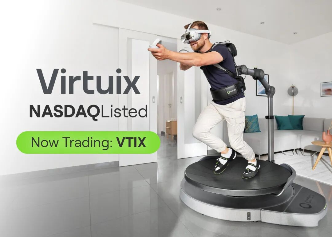 祝贺Virtuix纳斯达克上市！【爱体育】官网携手加速AI融合应用产业化